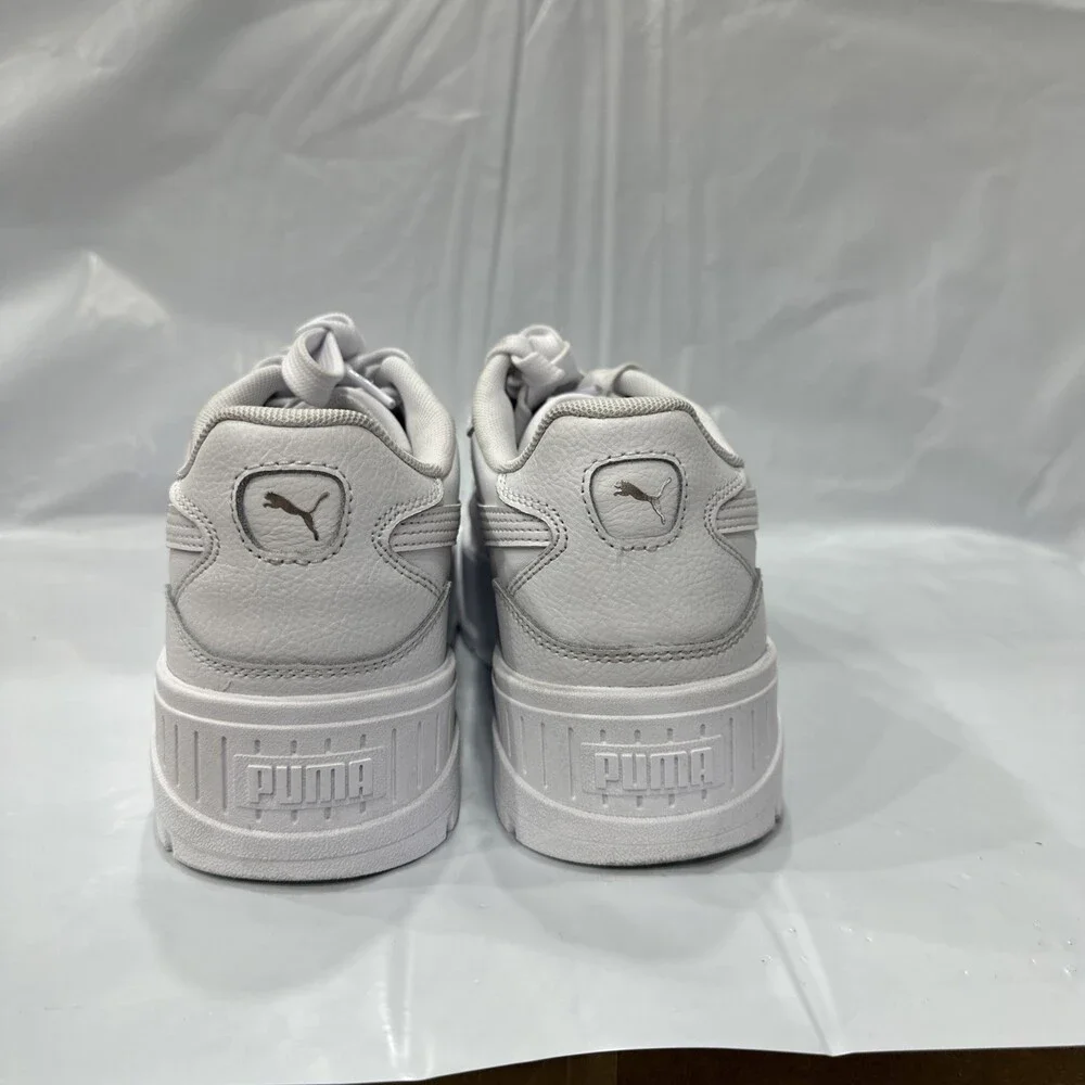 Puma Karmen II IDOL 398876-01 Sneakers Kids US 6.5 White Platform Shoes EBS1129